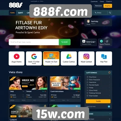 Facilidade de uso na interface do 888f.com